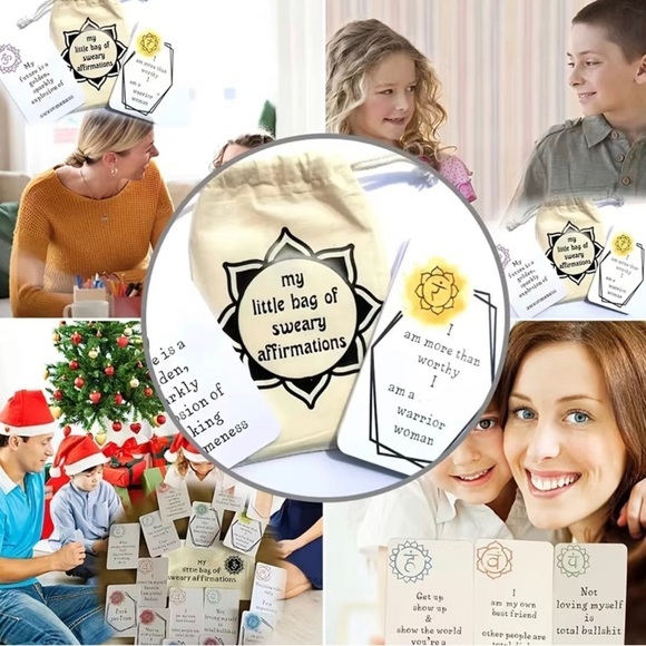 NWT Little Bag of "Sweary" Affirmations To Make Your Day! (16 Pieces) - Picture 5 of 7